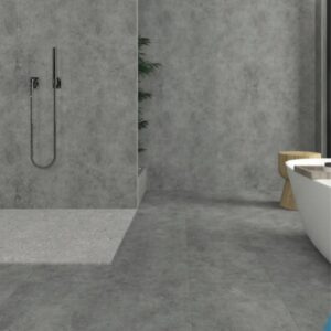 SPC falburkolat, matt beton minta